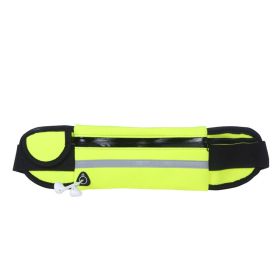 Outdoor Sports Bag Fitness Running Waist Bag Mobile Phone Storage Bag - Green