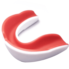 Sports Mouthguard with Transparent Case - orange - kids