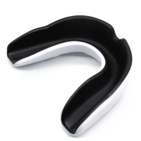Sports Mouthguard with Transparent Case - black - kids