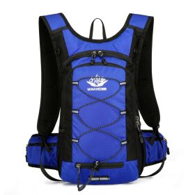 Hydration Pack Backpack For Running Hiking Cycling Climbing Camping Biking Cycling Bag Separate 2L Water Bladder - Blue