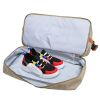 Foldable Waterproof Gym Bag Carry Duffel Bag for Sports and Travel - grey