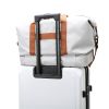 Foldable Waterproof Gym Bag Carry Duffel Bag for Sports and Travel - grey