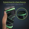 Adjustable Knee Sleeve for Men & Women - M