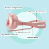 Outdoor swimming goggles earplugs 2 in 1 set kids anti fog UV - Black HD