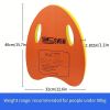 1pc Lightweight Swimming Board; Portable Anti-slip Floating Board For Kids And Adults Swimming Training - Pink