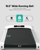 Under Desk Treadmill , Walking Treadmill 2 in 1 for Walking , Quiet and Powerful, Installation-Free, Whit - as Pic