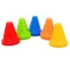 Skating Agility Cones; Indoor Outdoor Sports Flexible Cone Sets For Training; Party; Activity; Traffic; Drills; Basketball; Soccer - Blue