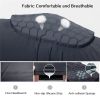 Basketball Knee Pads Protector Compression Sleeve Honeycomb Foam Brace Anti-collision Kneepad Fitness Gear Volleyball Support - Black - L