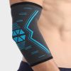 Lightweight 1pc convenient fitness elbow strap arm cushion soft adjustable elbow support for gym - Dark Grey