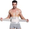 Waist Trimmers for Men Low Belly Stomach Wraps for Weight Loss - Black - M