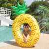Kid's Cute Pineapple Swimming Rings; Inflatable Cartoon Avocado Pool Float For Beach Pool Party Summer - Avocado