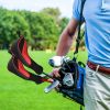 3pcs Golf Head Covers With Interchangeable Labels; Fits All Fairway And Driver Clubs; Golf Accessories - Blue