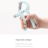 NEW 5-60Kg Gym Fitness Hand Grip Men Adjustable Finger Heavy Exerciser Strength for Muscle Recovery Hand Gripper Trainer - Maca Blue