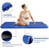 Indoor Exercise Mat Gym Gymnastics Mat Thick Folding Panel For Yoga  - Blue - Gymnastics Mat