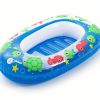 1pc Children's Cute Cartoon Swimming Sitting Ring; Baby Cartoon Floating Ring For Swimming Pool; Bathtub - Yellow